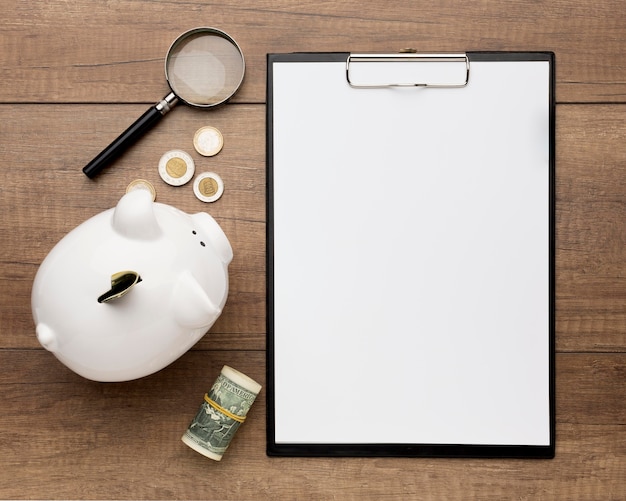 An itemized list of refinancing costs on a clipboard, including appraisal fees, origination fees, and closing costs. A calculator is nearby, and a pen is poised on the document.