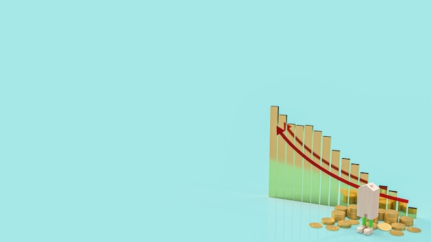 A graph depicting investment losses being used to offset capital gains, resulting in a lower tax burden.