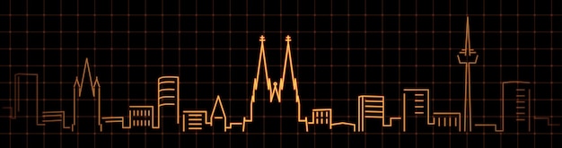 A line graph showing the historical performance of the Dow Jones Industrial Average alongside a separate line graph displaying the average P/E ratio of companies listed on the Dow.